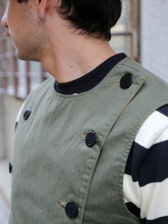 Black Sign Duality Swindler Vest – Soldier Green x Field Beige (BSSV-24201)