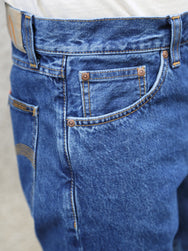 Nudie Jeans Seth Denim Shorts Morning Soul – Dark Blue (114865)