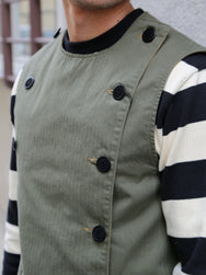 Black Sign Duality Swindler Vest – Soldier Green x Field Beige (BSSV-24201)