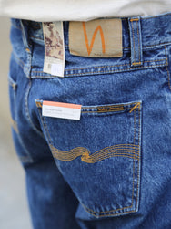 Nudie Jeans Seth Denim Shorts Morning Soul – Dark Blue (114865)