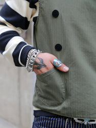 Black Sign Duality Swindler Vest – Soldier Green x Field Beige (BSSV-24201)