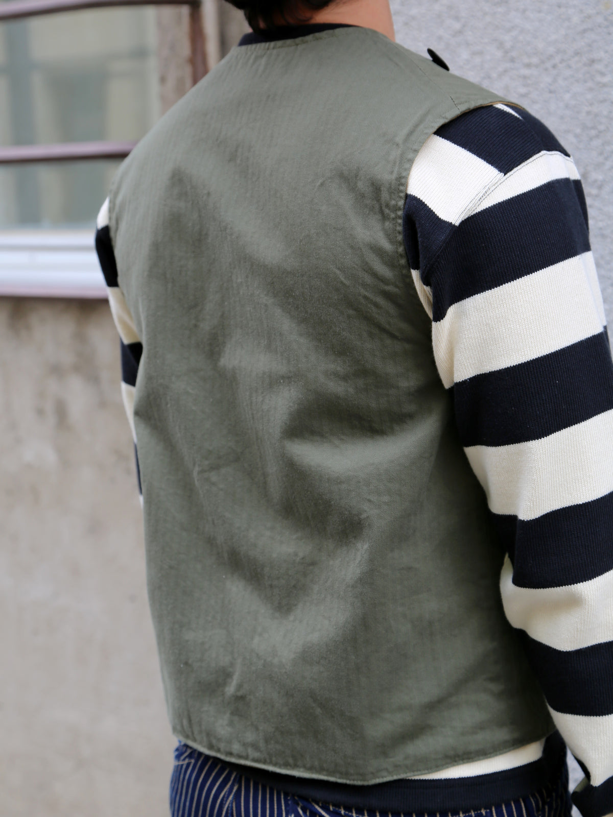 Black Sign Duality Swindler Vest – Soldier Green x Field Beige (BSSV-24201)