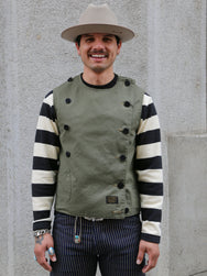 Black Sign Duality Swindler Vest – Soldier Green x Field Beige (BSSV-24201)