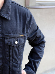 Nudie Jeans Robby Denim Jacket - Vintage Black