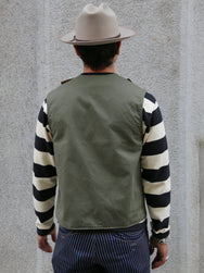 Black Sign Duality Swindler Vest – Soldier Green x Field Beige (BSSV-24201)