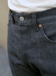 Momotaro 0405-70G 14oz Selvedge Denim High Tapered – Grey