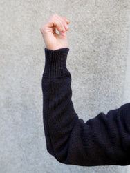 Hansen Garments 26-06-8 Didrik Knitted Polo Sweater - Night