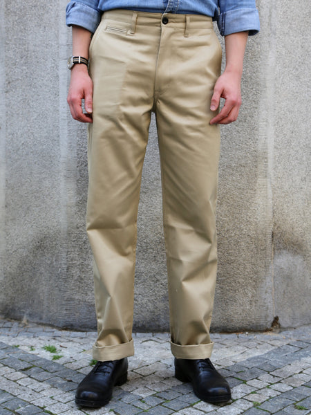 Japan Blue JBPT1002 West Point Chino Pants – Beige