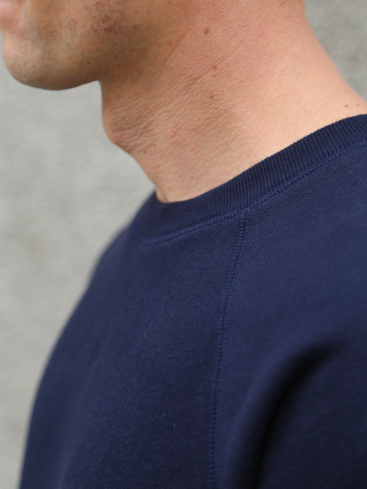 Nudie Jeans Kaj Short Sleeved Sweatshirt – Blueberry (150595)