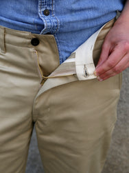 Japan Blue JBPT1002 West Point Chino Pants – Beige