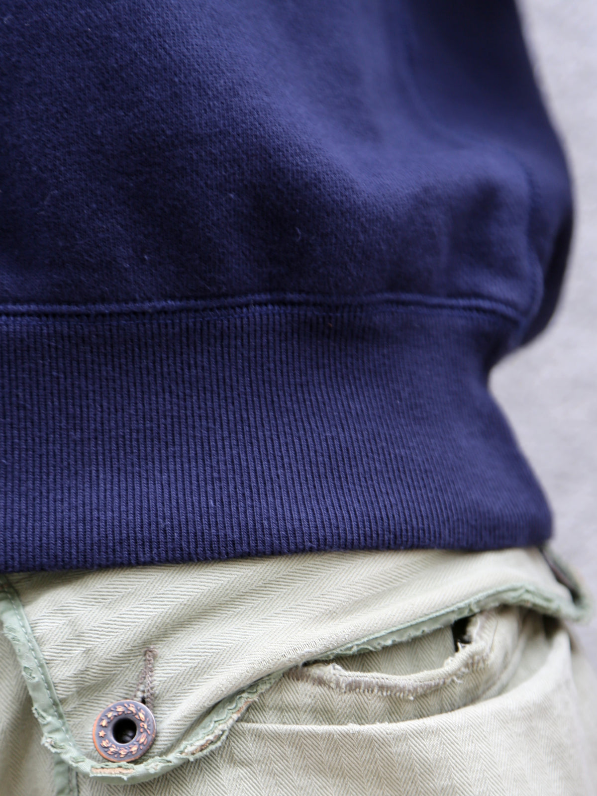 Nudie Jeans Kaj Short Sleeved Sweatshirt – Blueberry (150595)