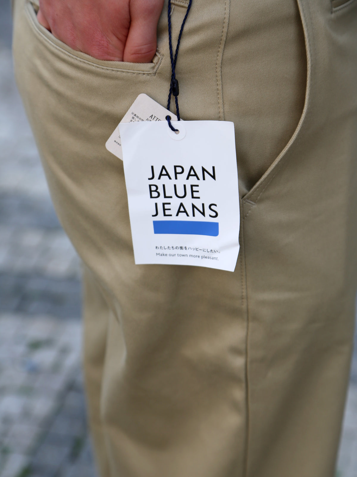 Japan Blue JBPT1002 West Point Chino Pants – Beige