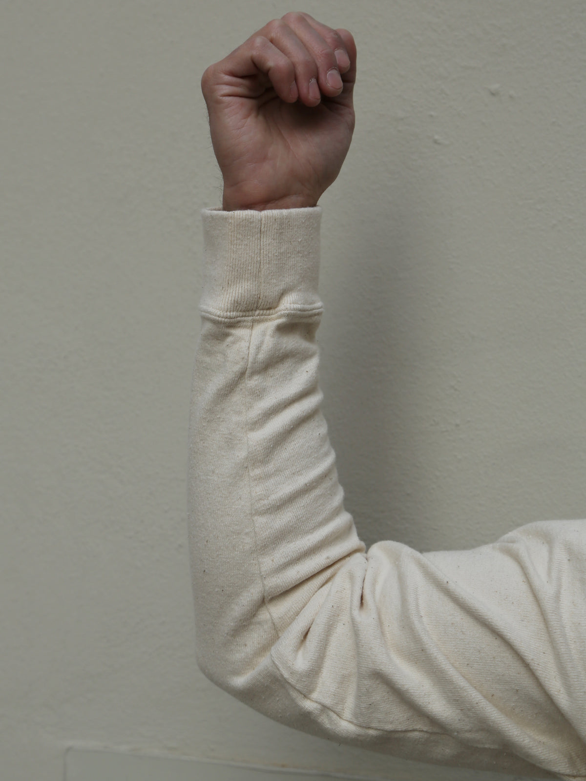 Samurai SJSLT-SC01 Japanese Cotton Made Crew Neck Tee - Natural