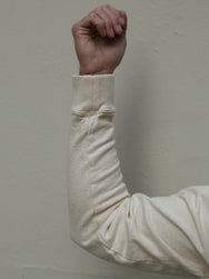 Samurai SJSLT-SC01 Japanese Cotton Made Crew Neck Tee - Natural