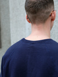 Nudie Jeans Kaj Short Sleeved Sweatshirt – Blueberry (150595)