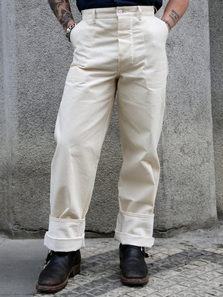 Bryceland's USN Deck Pants – Ecru