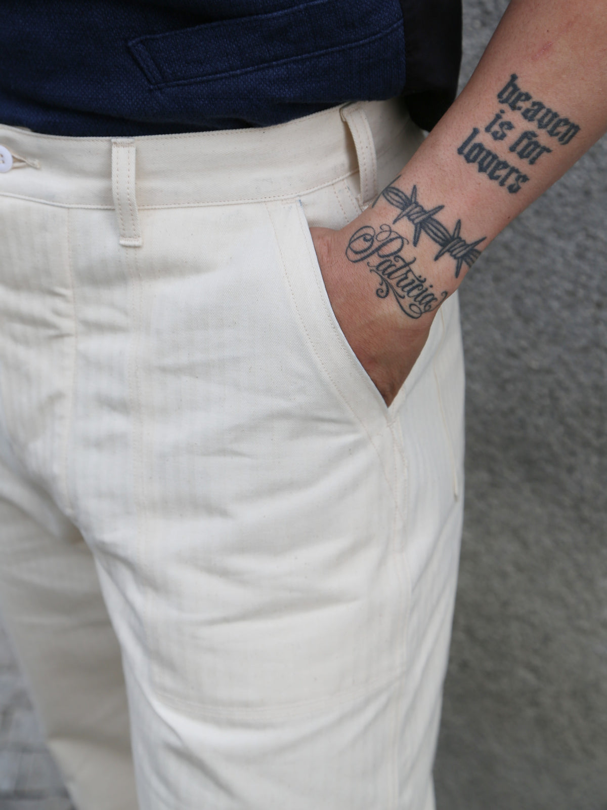 Bryceland's USN Deck Pants – Ecru