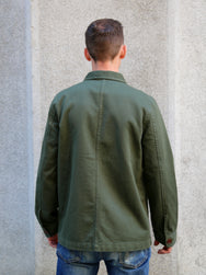 Nudie Jeans Barney Worker Jacket - Olive (160676)