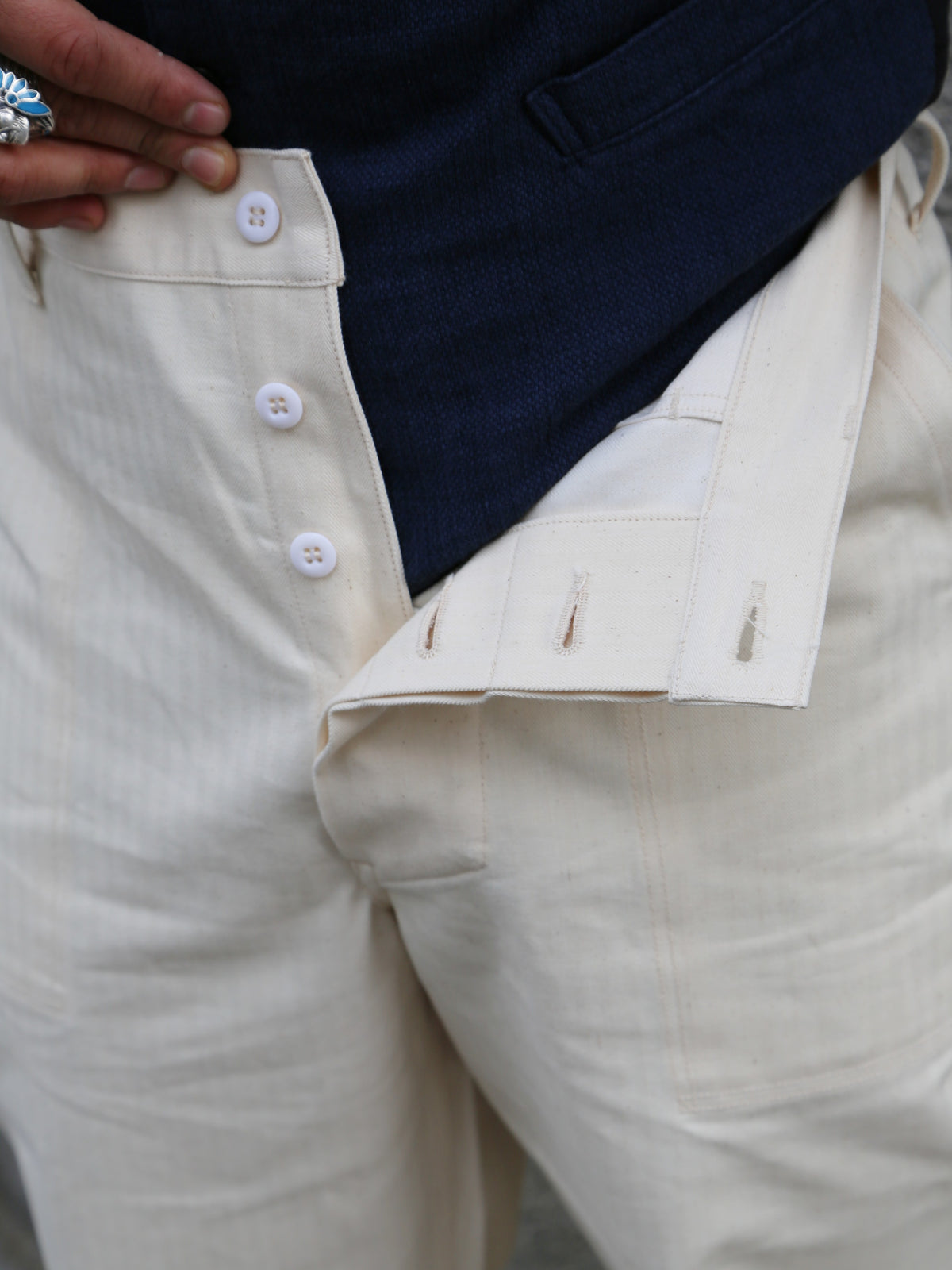 Bryceland's USN Deck Pants – Ecru
