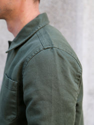 Nudie Jeans Barney Worker Jacket - Olive (160676)