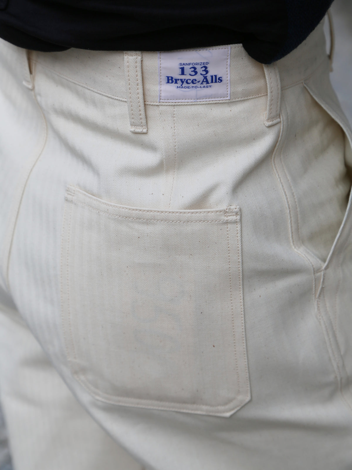 Bryceland's USN Deck Pants – Ecru