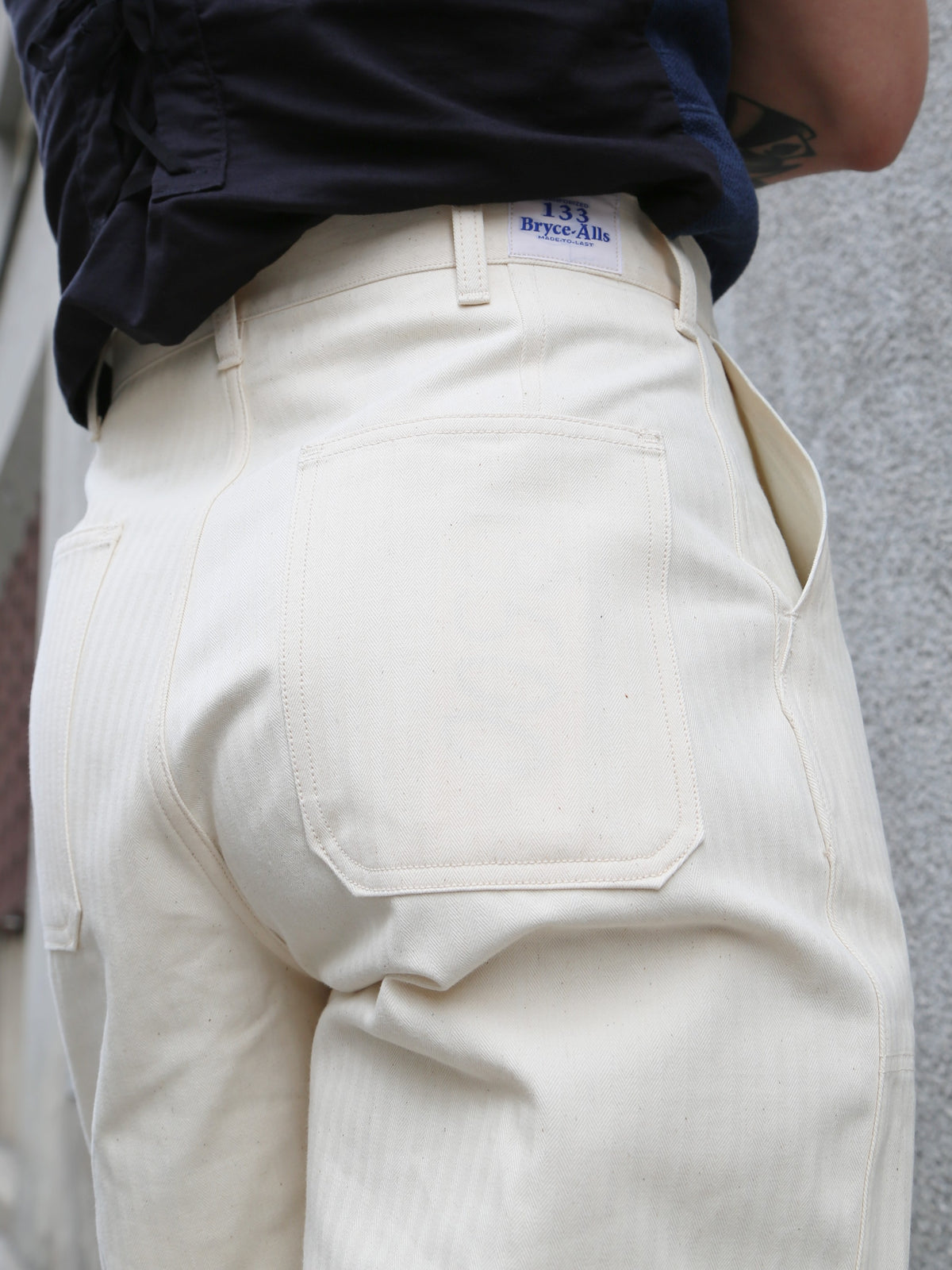 Bryceland's USN Deck Pants – Ecru
