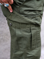 Japan Blue JBPT1006 M-65 Cargo Pants – Olive