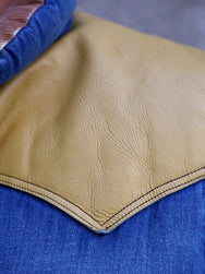 Rocky Mountain Featherbed Down Denim Vest - Indigo Used Wash