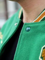 The Real McCoy's Wool Varsity Jacket – Shamrocks (MJ23121)