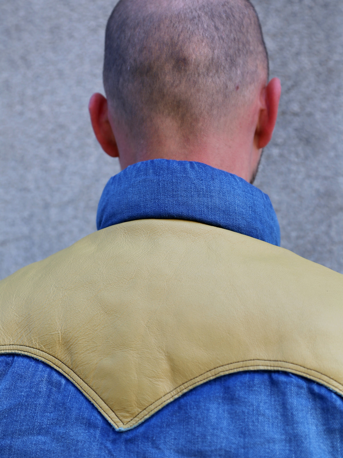 Rocky Mountain Featherbed Down Denim Vest - Indigo Used Wash