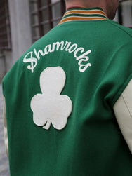 The Real McCoy's Wool Varsity Jacket – Shamrocks (MJ23121)