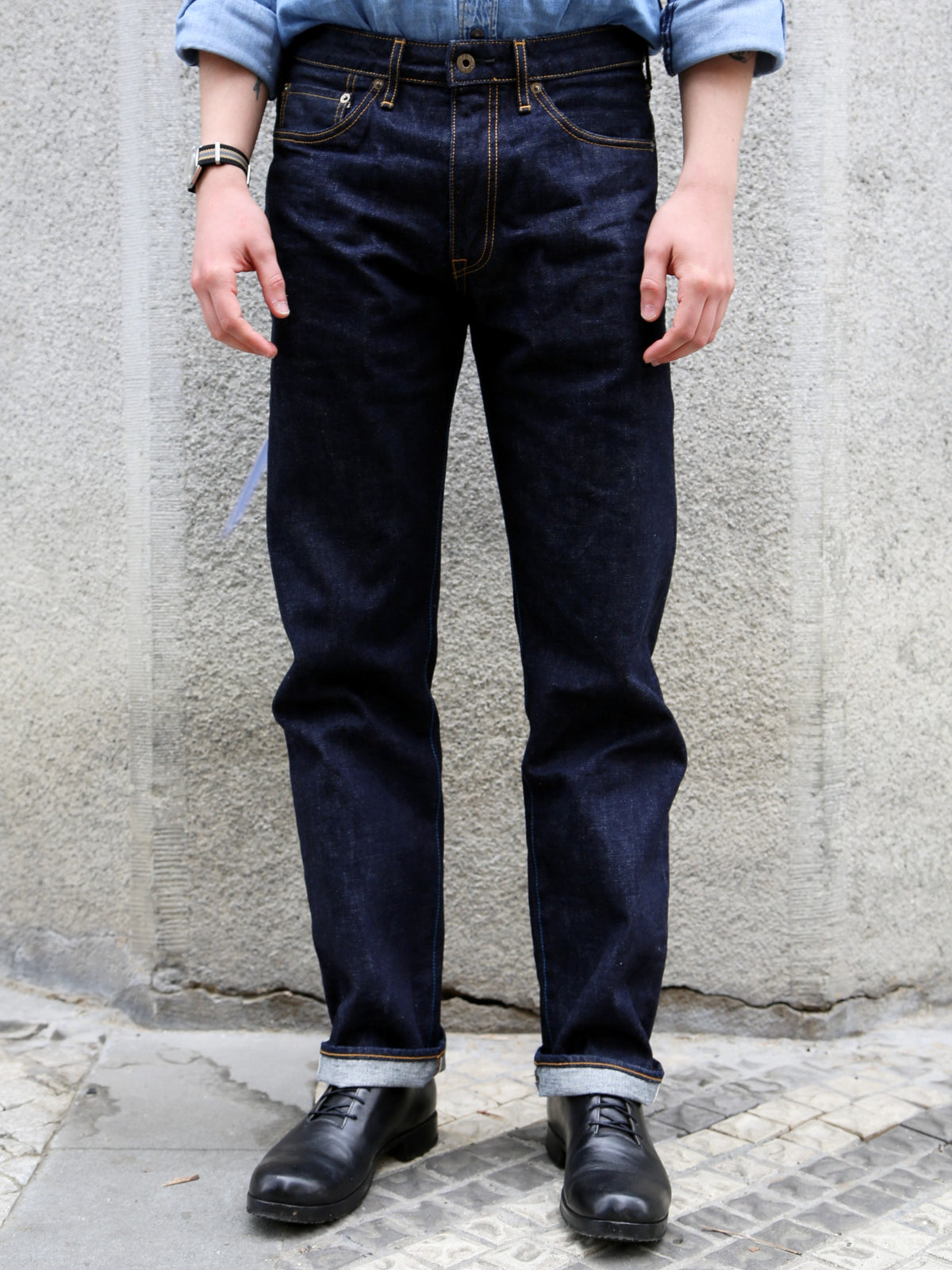 Japan Blue J401 14.8oz US Cotton Classic Straight Selvedge Jeans – Indigo