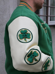 The Real McCoy's Wool Varsity Jacket – Shamrocks (MJ23121)