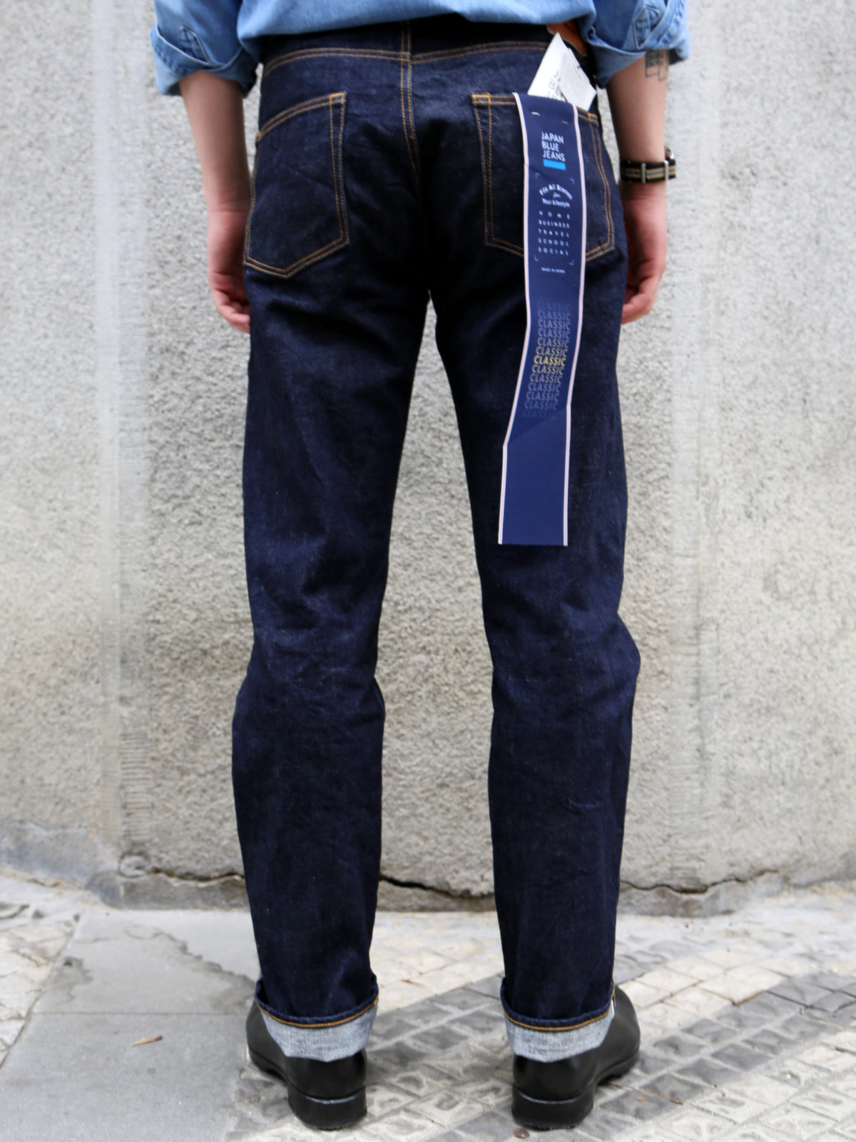 Japan Blue J401 14.8oz US Cotton Classic Straight Selvedge Jeans – Indigo