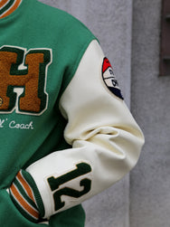 The Real McCoy's Wool Varsity Jacket – Shamrocks (MJ23121)