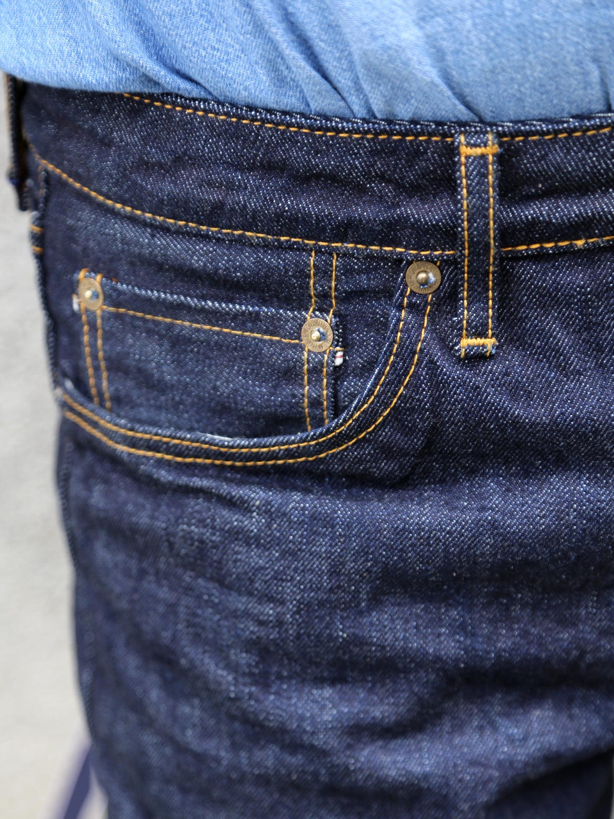 Japan Blue J401 14.8oz US Cotton Classic Straight Selvedge Jeans – Indigo