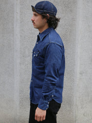 Stevenson Cody Denim Shirt – Faded Indigo (CD3-FI)