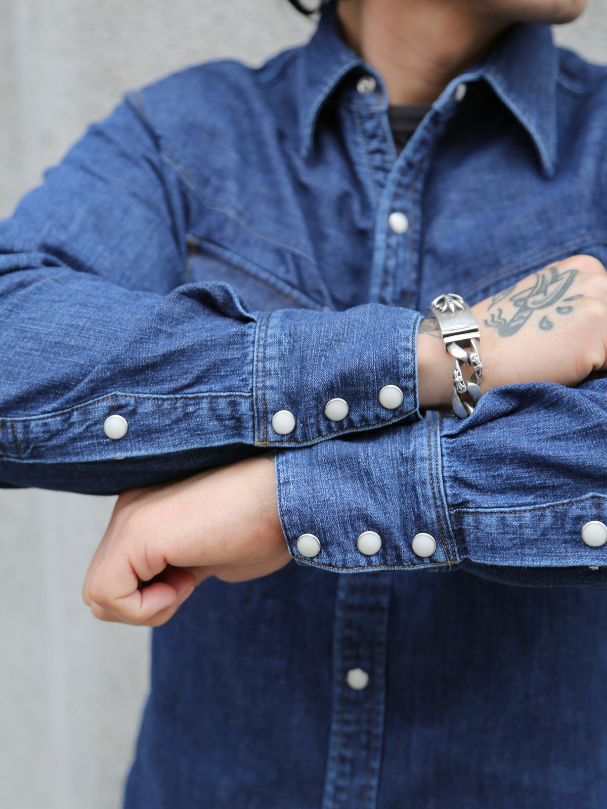 Stevenson Cody Denim Shirt – Faded Indigo (CD3-FI)