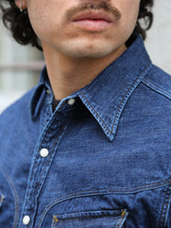Stevenson Cody Denim Shirt – Faded Indigo (CD3-FI)