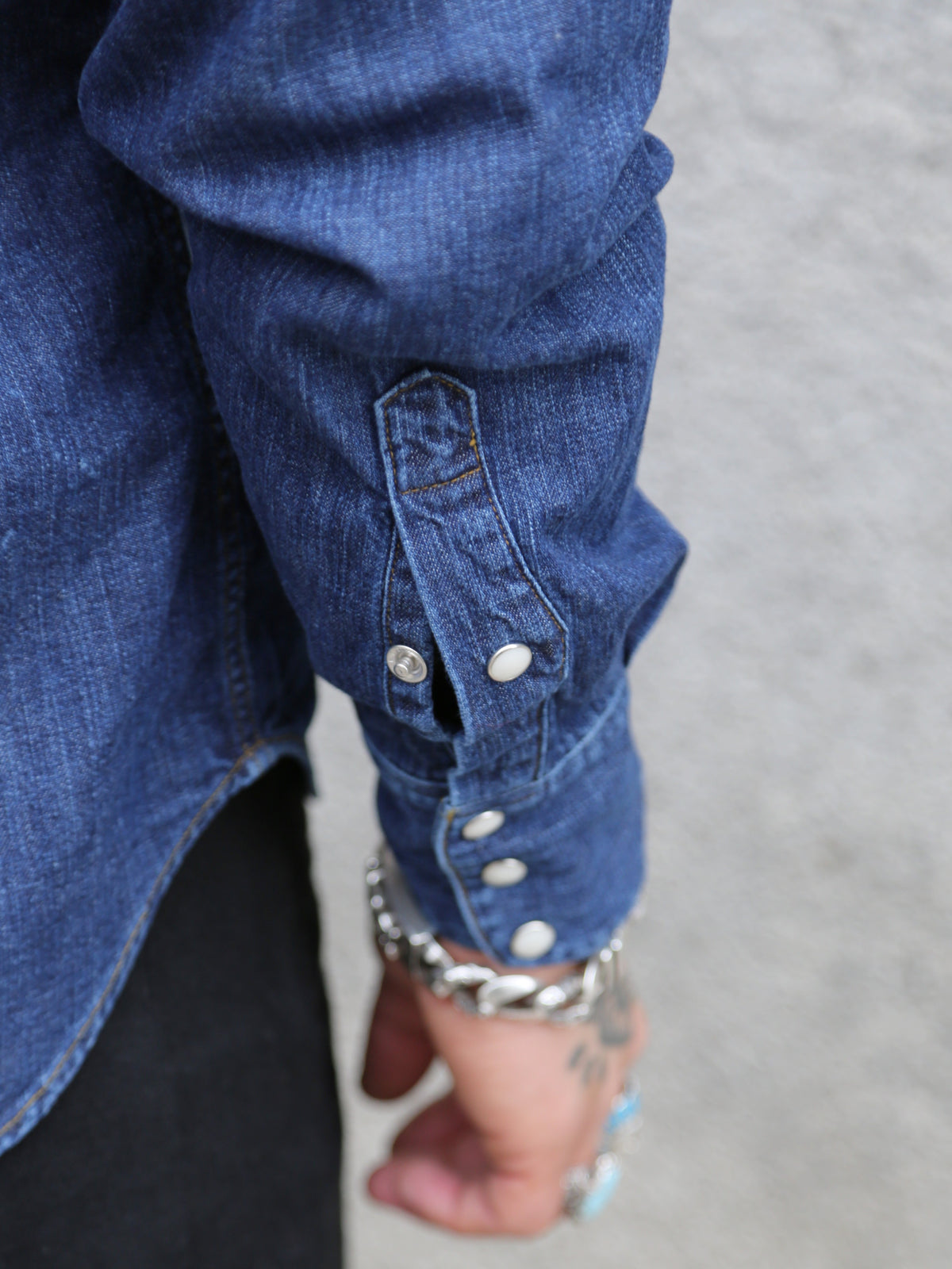 Stevenson Cody Denim Shirt – Faded Indigo (CD3-FI)