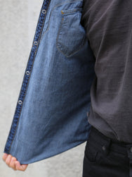 Stevenson Cody Denim Shirt – Faded Indigo (CD3-FI)