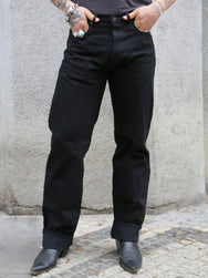 Stevenson Overall Co. Encinitas – Solid Black(150-OSS)