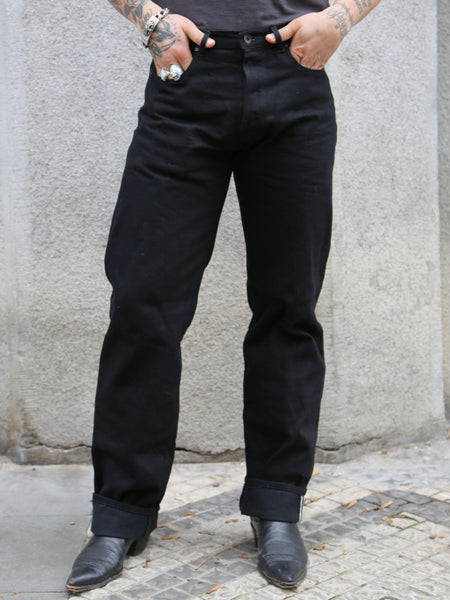 Stevenson Overall Co. Encinitas – Solid Black(150-OSS)
