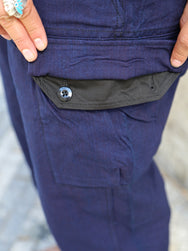 Samurai Jeans 6Pockets Pants – Natural indigo (SJAP23-ARS)