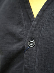 Japan Blue Jeans JBSW10003A Inlay Cardigan - Black