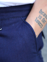 Samurai Jeans 6Pockets Pants – Natural indigo (SJAP23-ARS)