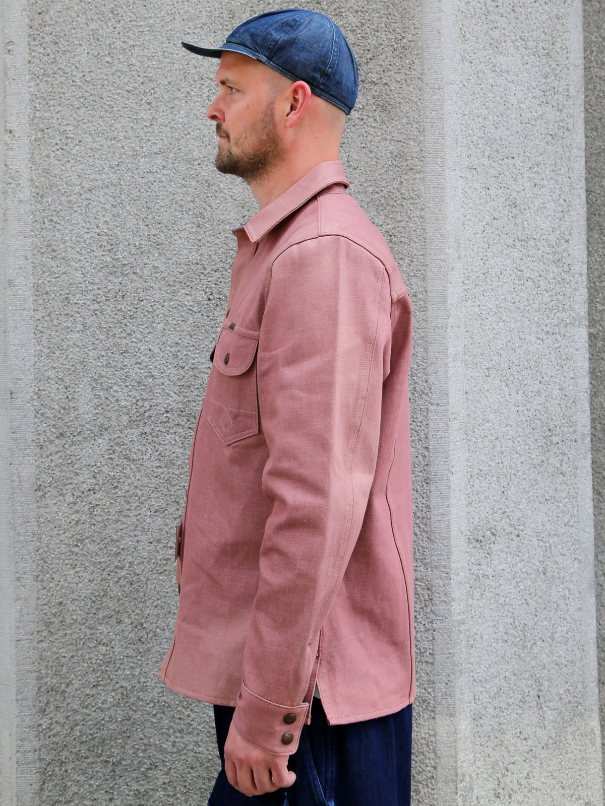 Indigofera Copeland Shirt – Pink Denim 13.5oz (6670-463-99)