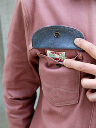 Indigofera Copeland Shirt – Pink Denim 13.5oz (6670-463-99)