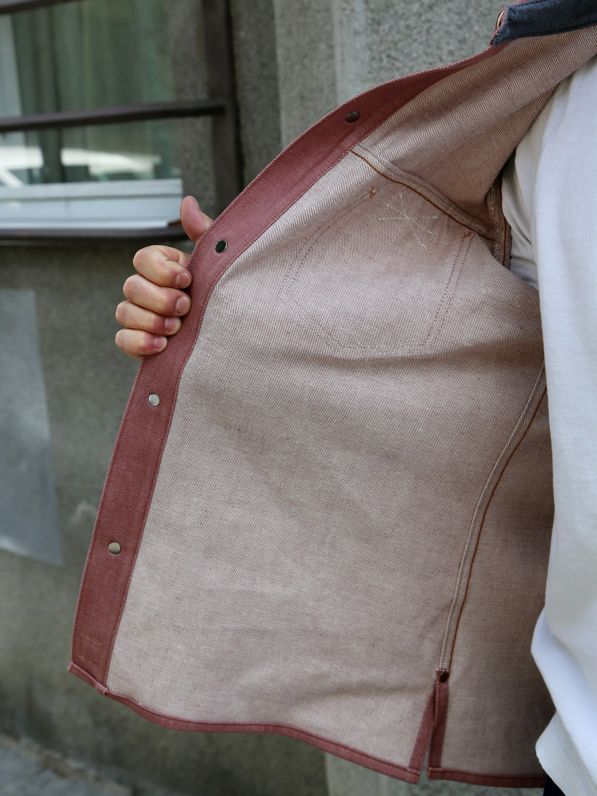 Indigofera Copeland Shirt – Pink Denim 13.5oz (6670-463-99)