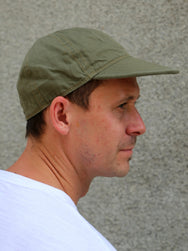 Papa Nui A-3 Cap – Olive Denim